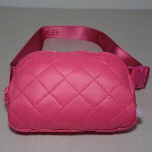 Lolë / Lole / QUILTED / Pink / Nylon / New Men's Belt - Shoulder Bag